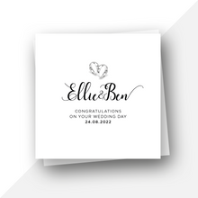 Load image into Gallery viewer, Personalised: Wedding day rings