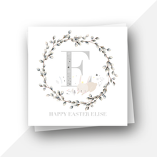 Load image into Gallery viewer, Personalised: Happy Easter Initial Letter
