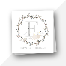 Load image into Gallery viewer, Personalised: Happy Easter Initial Letter