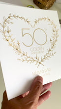 Load and play video in Gallery viewer, Personalised: 50th Golden Anniversary