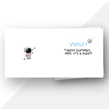 Load image into Gallery viewer, Personalised: Space rocket astronaut for ages 1-6