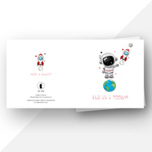 Load image into Gallery viewer, Personalised: Space rocket astronaut for ages 1-6
