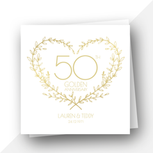 Load image into Gallery viewer, Personalised: 50th Golden Anniversary