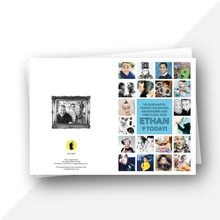 Load image into Gallery viewer, Personalised: Keepsake multiple photo birthday card
