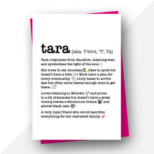 Load image into Gallery viewer, Personalised: Fun personality birthday card