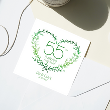 Load image into Gallery viewer, Personalised: 55th Emerald Anniversary