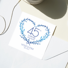 Load image into Gallery viewer, Personalised: 45th Sapphire Anniversary
