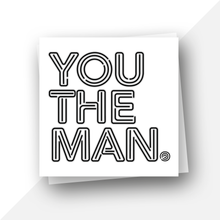 Load image into Gallery viewer, Personalised: You the man, the old man birthday card