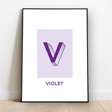 Load image into Gallery viewer, Personalised: Keepsake initial print for her