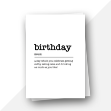 Load image into Gallery viewer, Generic birthday cards, set of 6