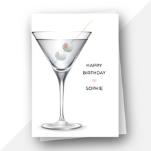 Load image into Gallery viewer, Personalised: Martini Cocktail