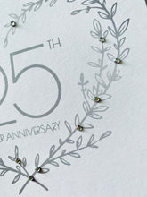 Load image into Gallery viewer, Personalised: 25th Silver Anniversary