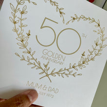 Load image into Gallery viewer, Personalised: 50th Golden Anniversary