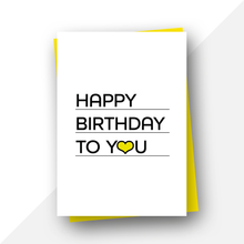 Load image into Gallery viewer, Generic birthday cards, set of 6