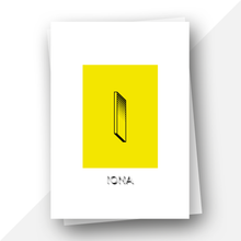 Load image into Gallery viewer, Personalised: Keepsake initial birthday card for her
