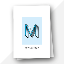 Load image into Gallery viewer, Personalised: Keepsake initial birthday card for her