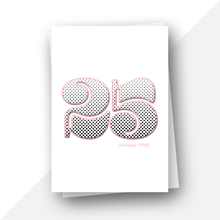 Load image into Gallery viewer, 25 today retro vintage 1997 birthday card