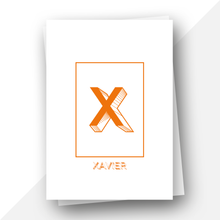 Load image into Gallery viewer, Personalised: Keepsake initial birthday card for him