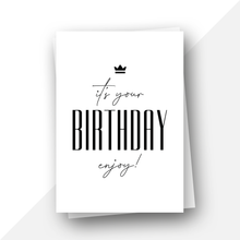 Load image into Gallery viewer, Generic birthday cards, set of 6