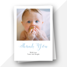 Load image into Gallery viewer, Personalised: New baby thank you cards