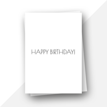 Load image into Gallery viewer, Bespoke: Happy birthday, pink champagne