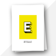 Load image into Gallery viewer, Personalised: Keepsake initial birthday card for him