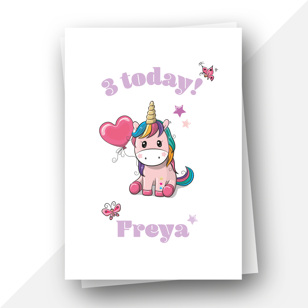 Personalised: Unicorn heart