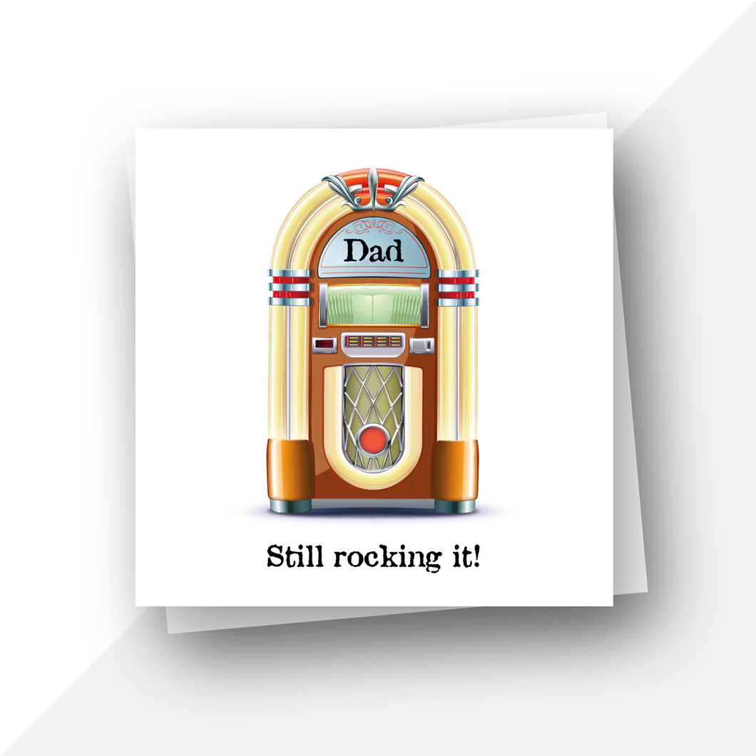 Personalised: Happy birthday jukebox card