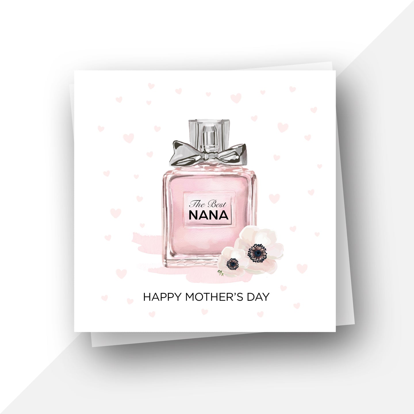 Mother's day: The best nana perfume bottle card