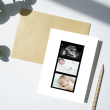 Load image into Gallery viewer, Keepsake Pregnancy to Birth Colour Print
