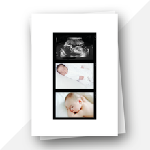 Load image into Gallery viewer, Keepsake Pregnancy to Birth Colour Print
