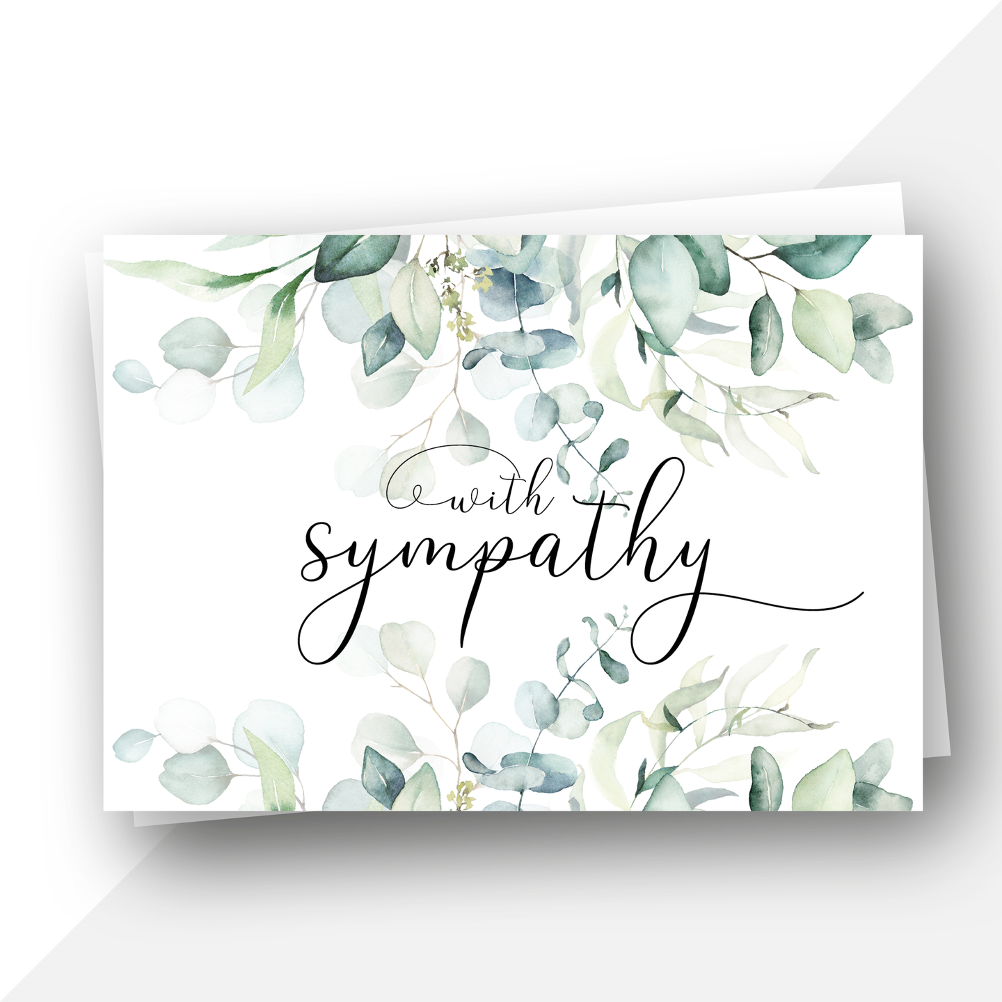 With sympathy