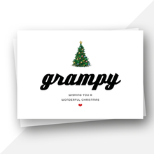 Load image into Gallery viewer, Grandad/ Grandpa/ Grampy Christmas card
