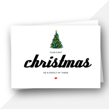 Load image into Gallery viewer, Personalised Christmas card mix, set of 6
