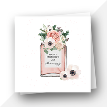 Load image into Gallery viewer, Perfume Bottle: Happy Mother’s Day card
