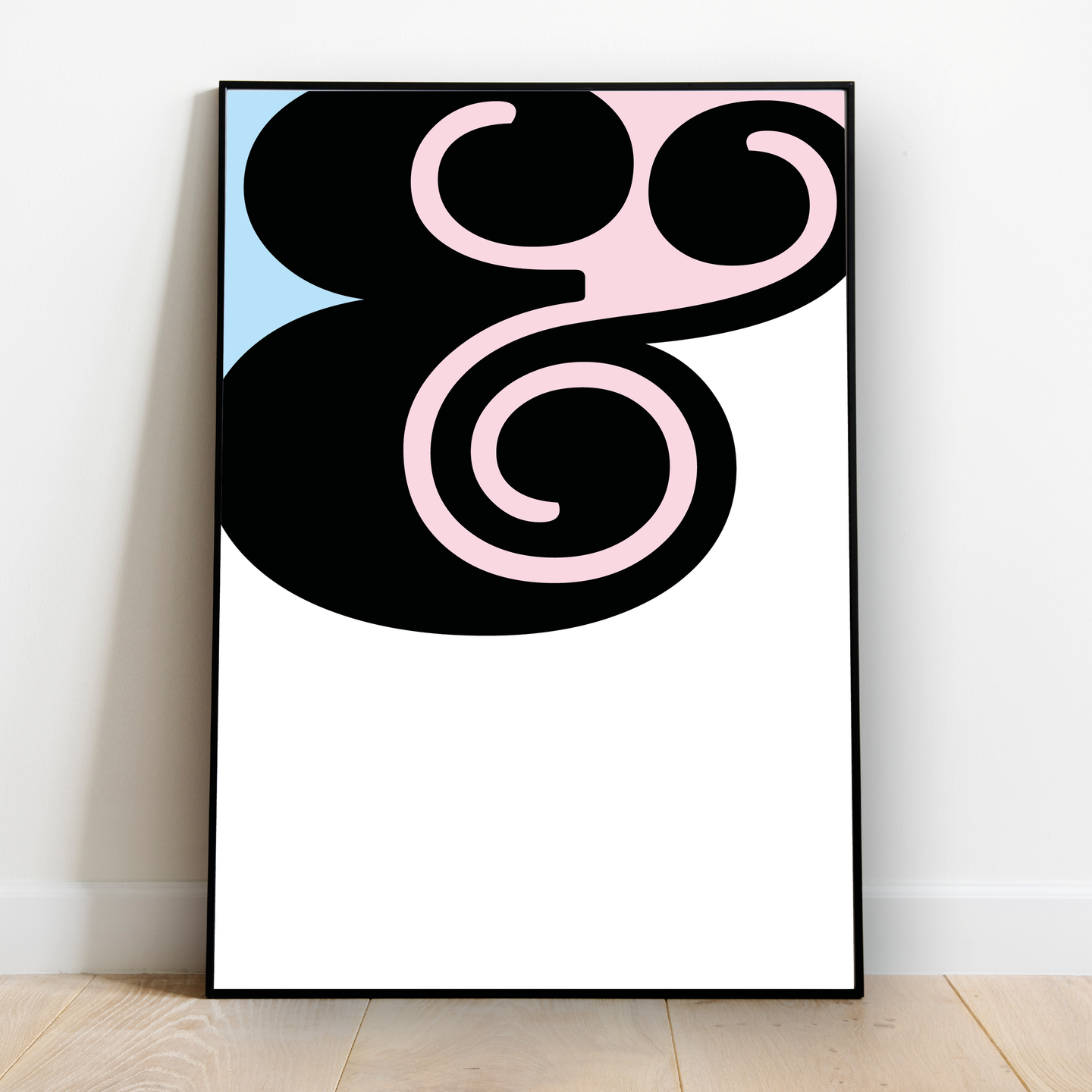 Ampersand swirl