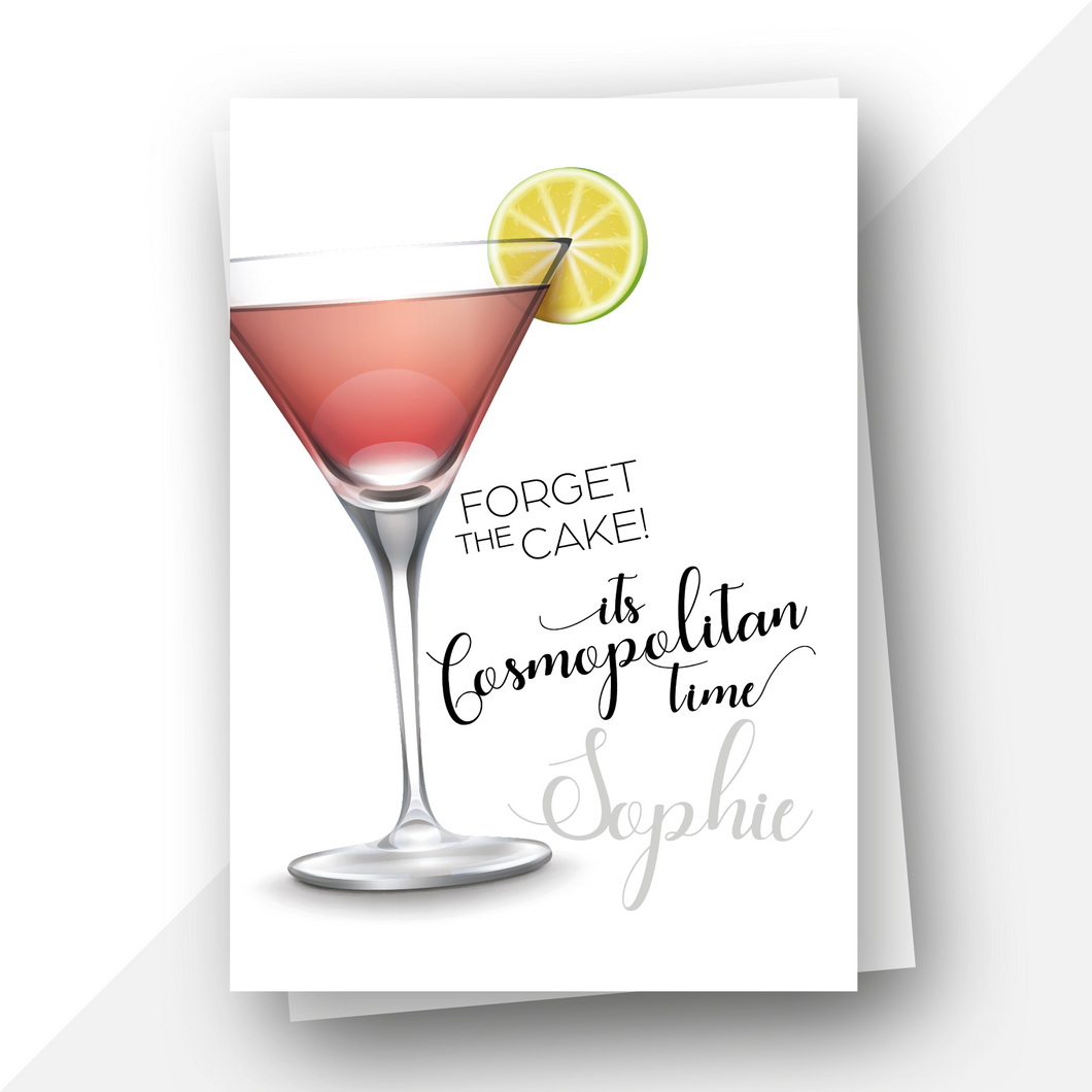 Personalised: Cosmopolitan Cocktail