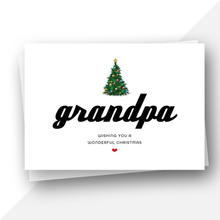 Load image into Gallery viewer, Grandad/ Grandpa/ Grampy Christmas card
